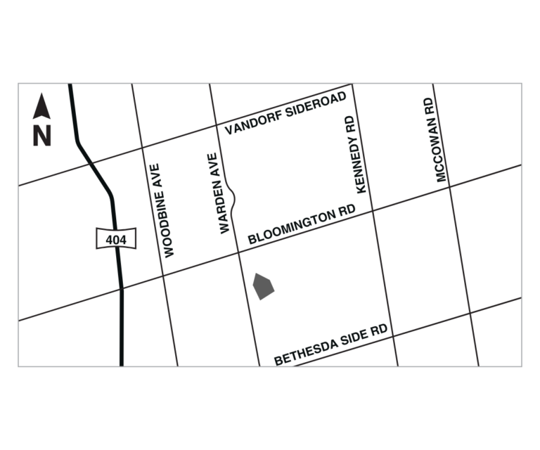 Stouffville Aggregate Pit: Sitemap, Same as the Warden Aggregate Depot